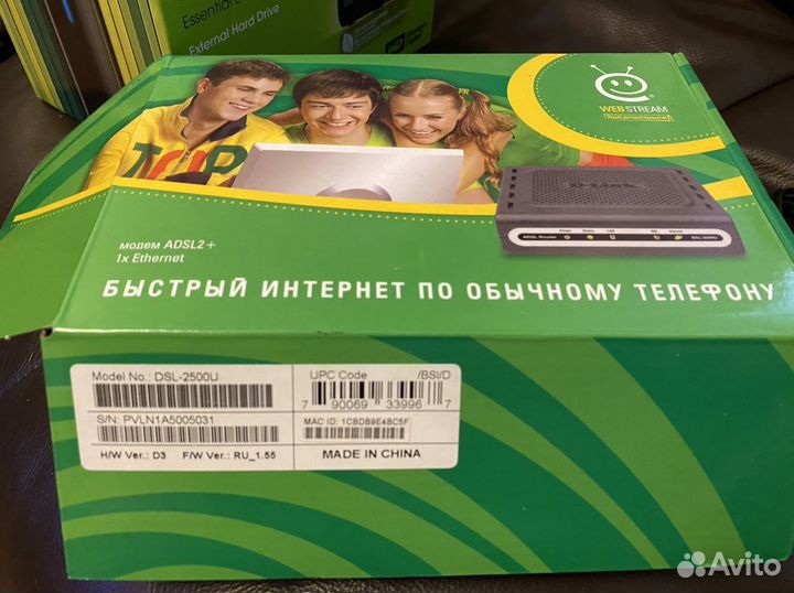 Модем DSL-2500U