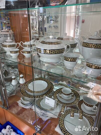 Столовый сервиз фарфор 57 предметов