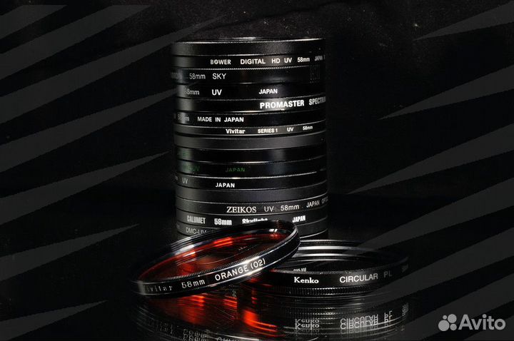 Светофильтры на 58mm в ассортименте / 5833