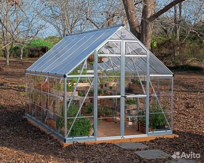 Теплица Palram из поликарбоната 3,65х2,44 м