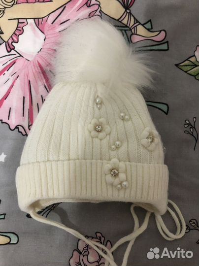 Шапка детская зимняя 38-41