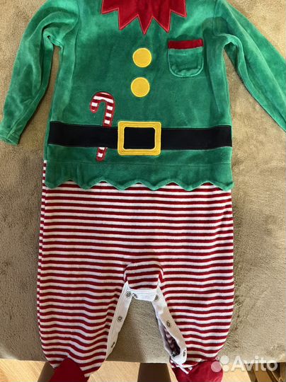 Новогодний костюм гнома