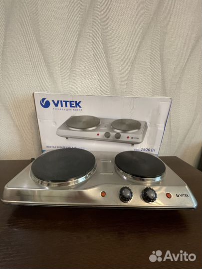 Настольная электрическая плитка vitek VT-3702-ST