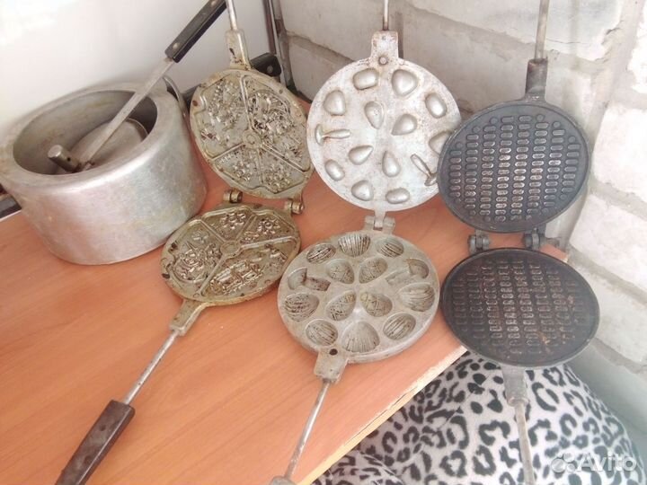 Вафельница орешница СССР