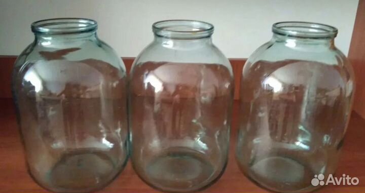 Стеклянные банки 0,5л, 1л, 2л, 3л