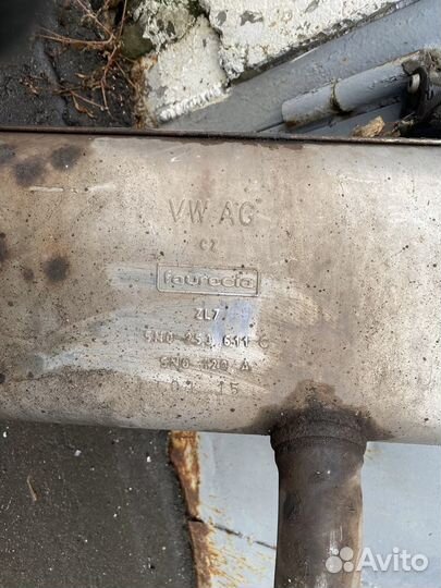 Глушитель VW Tiguan VAG