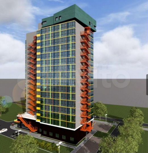 2-к. квартира, 48,3 м², 12/18 эт.