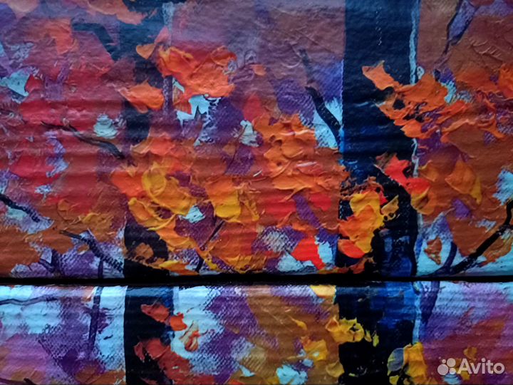 Картина на досках 