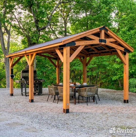 Беседка из дерева