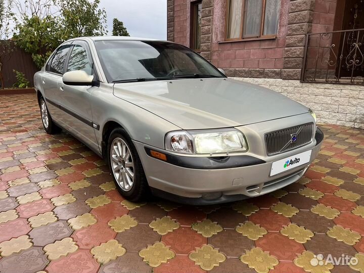 Volvo S80 2.9 AT, 2002, 286 000 км