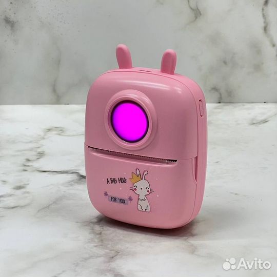 Портативный мини принтер для этикеток и наклеек D7