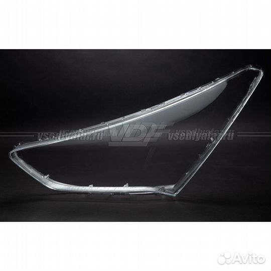 Стекло для фары Hyundai Santa Fe II (2012-2015) Ле