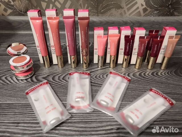 Clarins. Блески,масла,бальзамы, румяна