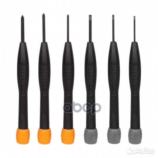 Набор отвёрток для точных работ 6шт в пластиков