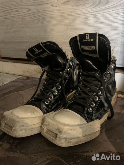 Rick Owens x converse turbodrk