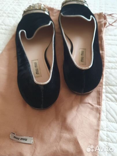 Эспадрильи женские Miu miu