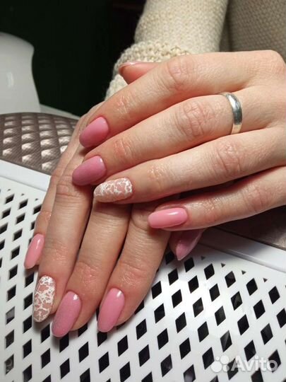 Маникюр с укреплением