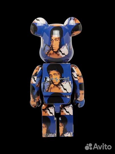 Фигура Bearbrick Andy Warhol's Muhammad Ali 1000%