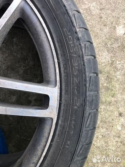 Диски R 21 на audi Q 7