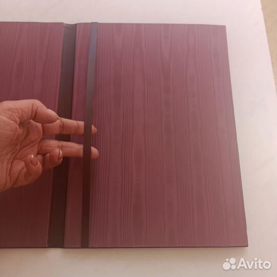 Папка кожаная, под А4