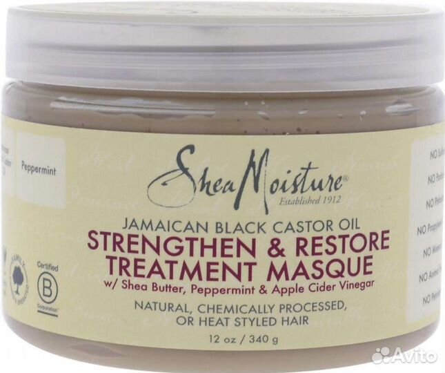Shea moisture Jamaican Black Castor Oil Strengthen