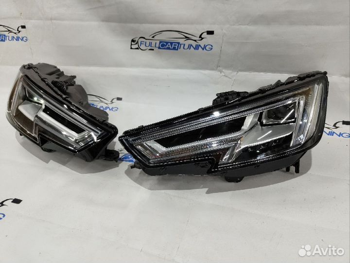 Фара правая левая Audi A4 B9 Full Led в сборе