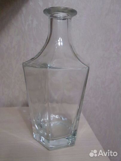 Графин стекло СССР шестигранный 750 мл
