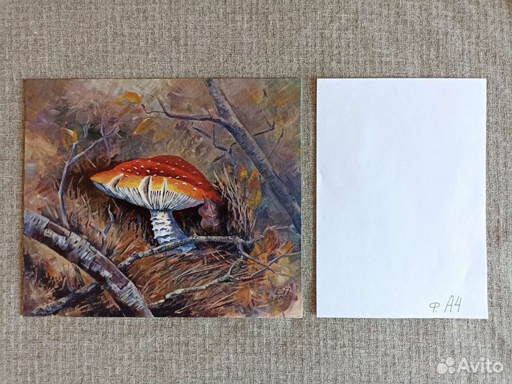 Картина акрилом на холсте