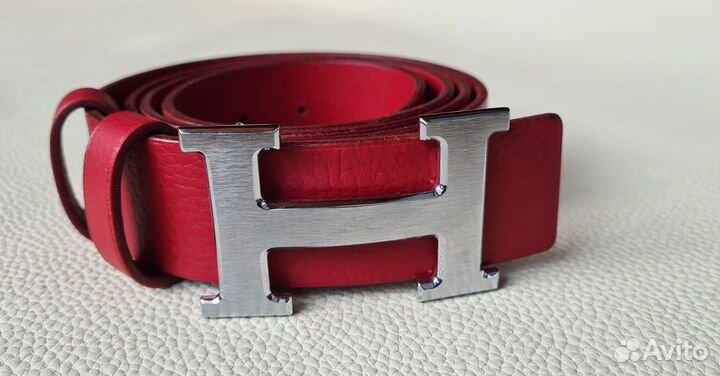 Ремень мужской и женский кожаный ручной работы