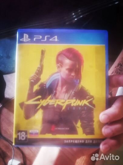 Cyberpunk 2077 ps4 диск