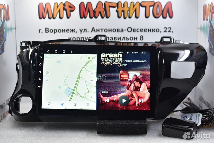 Магнитола Toyota Hilux Teyes X1 DSP