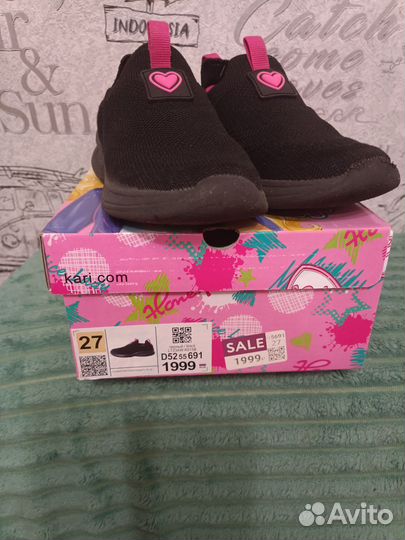 Кроссовки для девочки 27 размер