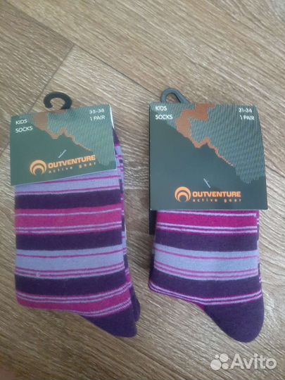 Носки тёплые, детские, новые