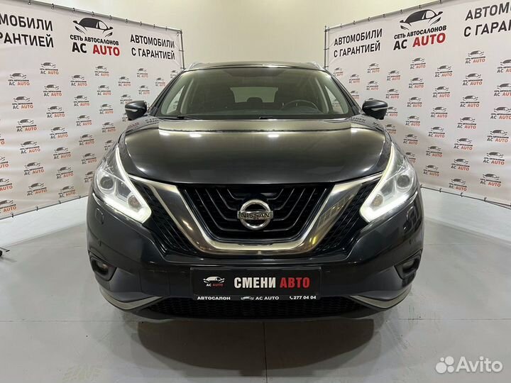 Nissan Murano 3.5 CVT, 2017, 127 131 км