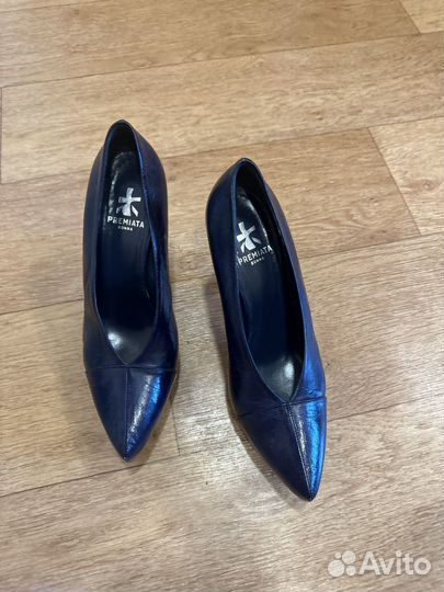 Туфли натуральная кожа Италия