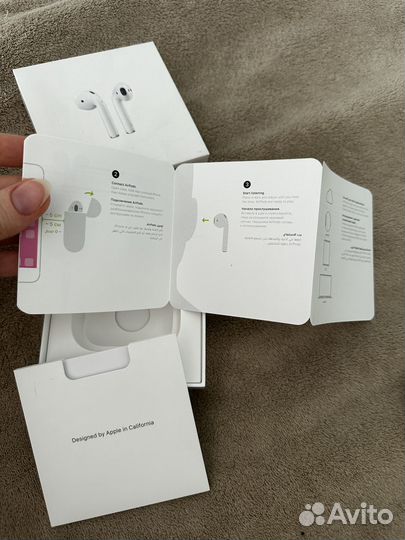 Коробка от airpods