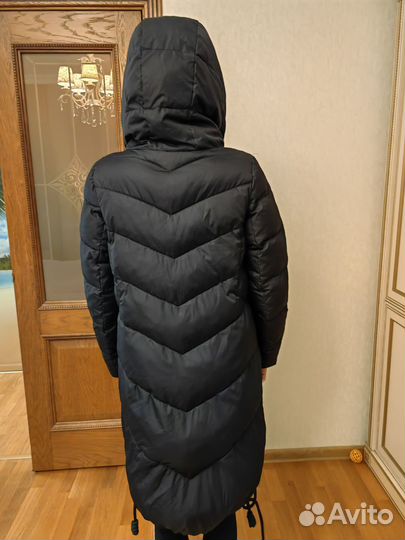 Пуховик женский длинный 44 46