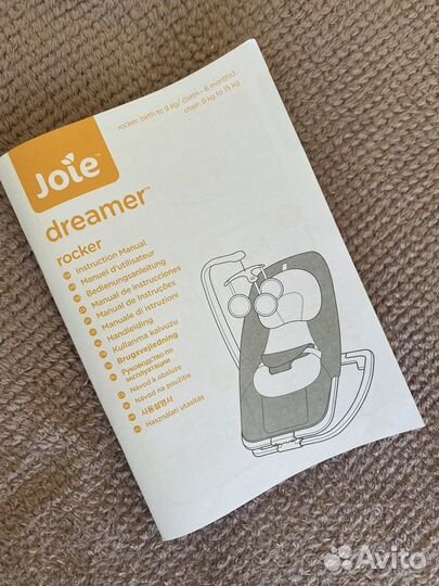 Шезлонг Joie dreamer