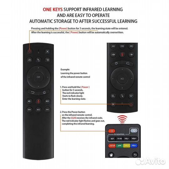 Новые пульты G20s с гироскопом и голос. поиском