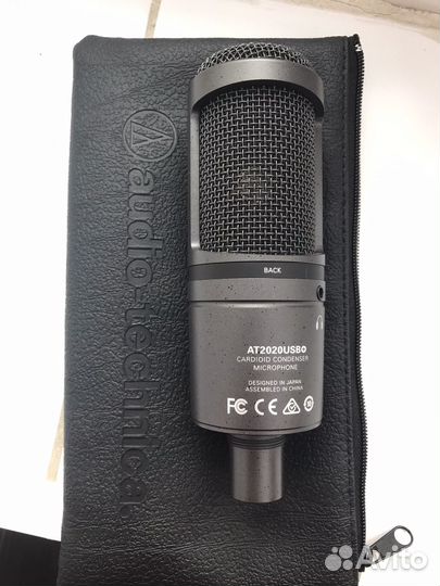 Микрофон Audio-Technica AT2020 USB+