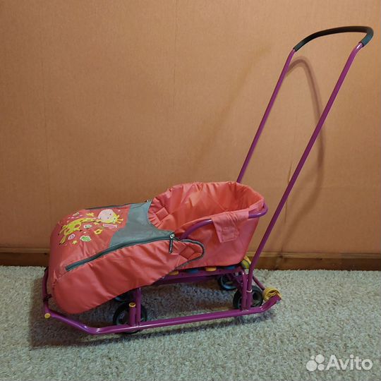 Санки коляска ника