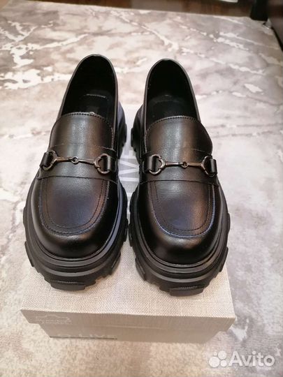 Лоферы женские 37 размер натуральная кожа