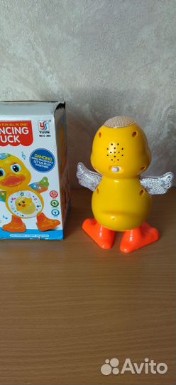 Игрушка детская утенок. Dancing Duck