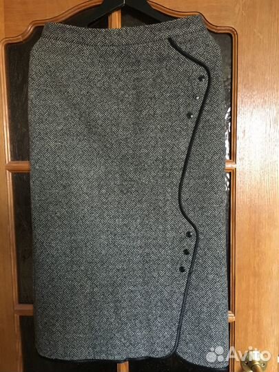 Юбка длинная теплая элегантная