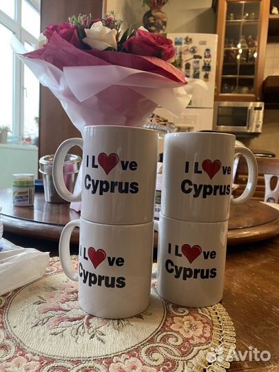 Кружка I love Cyprus