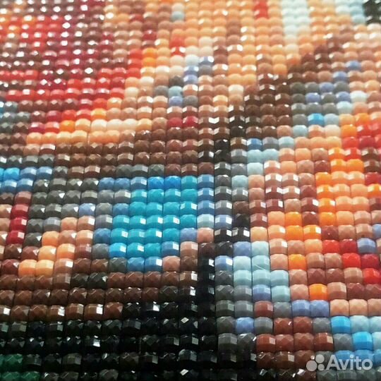 Сборка алмазной картины (мозаики, вышивки)