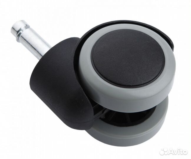 Колесо прорезиненное (полиуретан) для кресла ролик