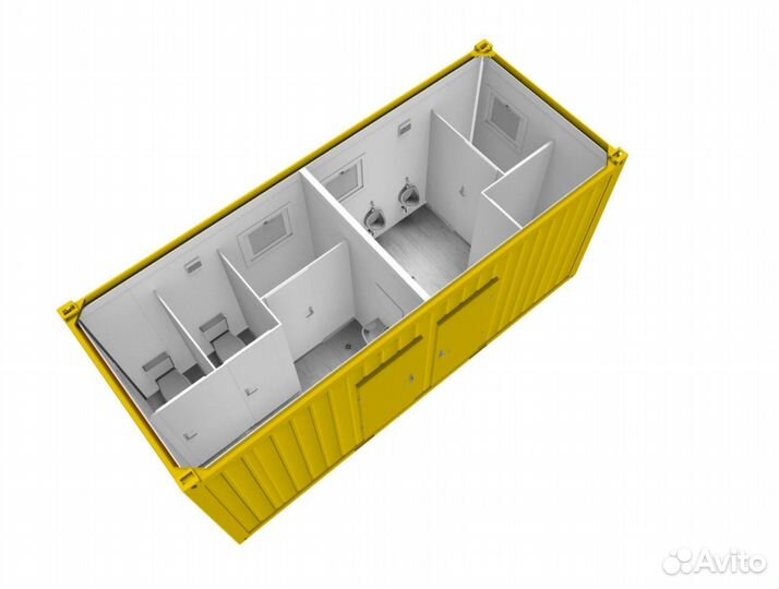 Модульные здания с санузлом с ндс