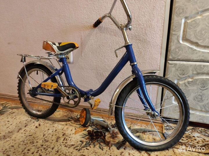 Детский и взрослый велосипед