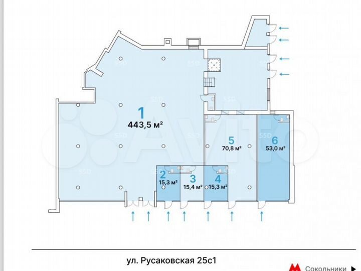 Сдам торговое помещение, 15.3 м²